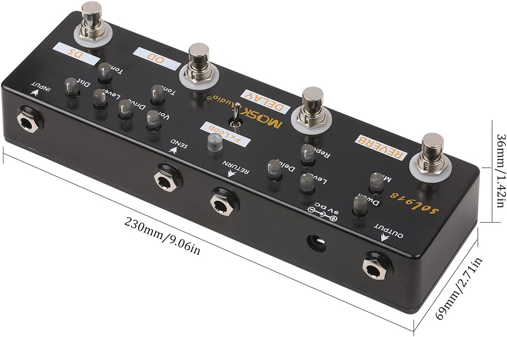 5-in-1 Multi Effect Guitar Pedal K177