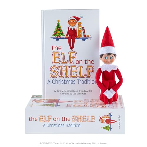 Boy Scout Elf with Blue Eyes Storybook Keepsake Box Adoption Certificate C89638
