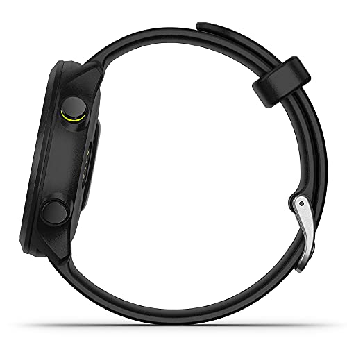 Black GPS Running Watch with Heart Rate Monitor O974