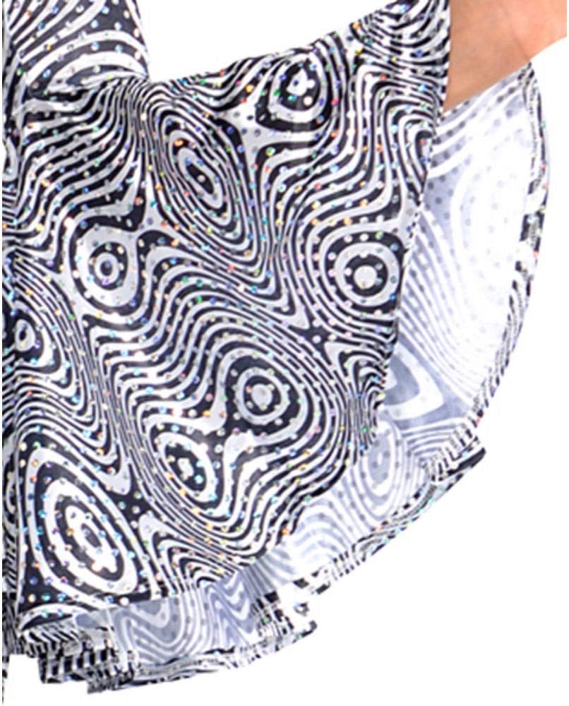 Disco Costume for Adults, Size Medium, Includes Top, Flare Pants, and Headscarf G7928
