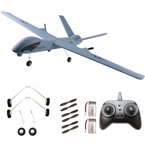 2.4Ghz 2 Channels RC Plane with 2 Batteries, Wingspan 660mm C5312