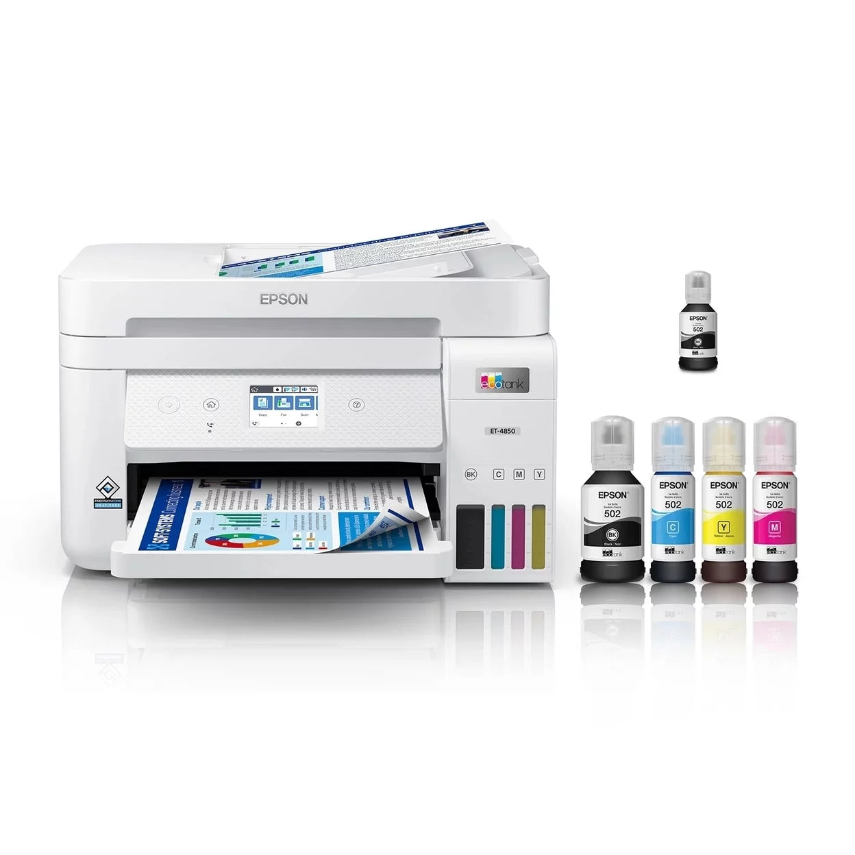 Ecotank ET-4850 All-in-One Printer with Black Ink J651806