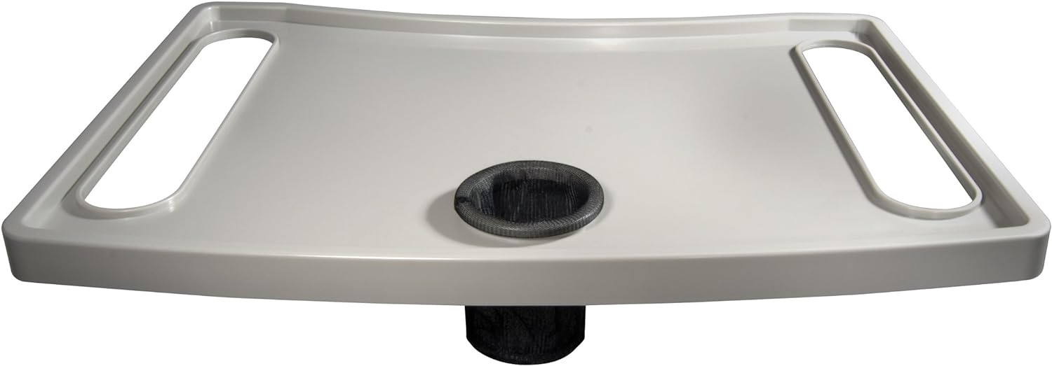 Gray Walker Tray with Cup Holder F59524