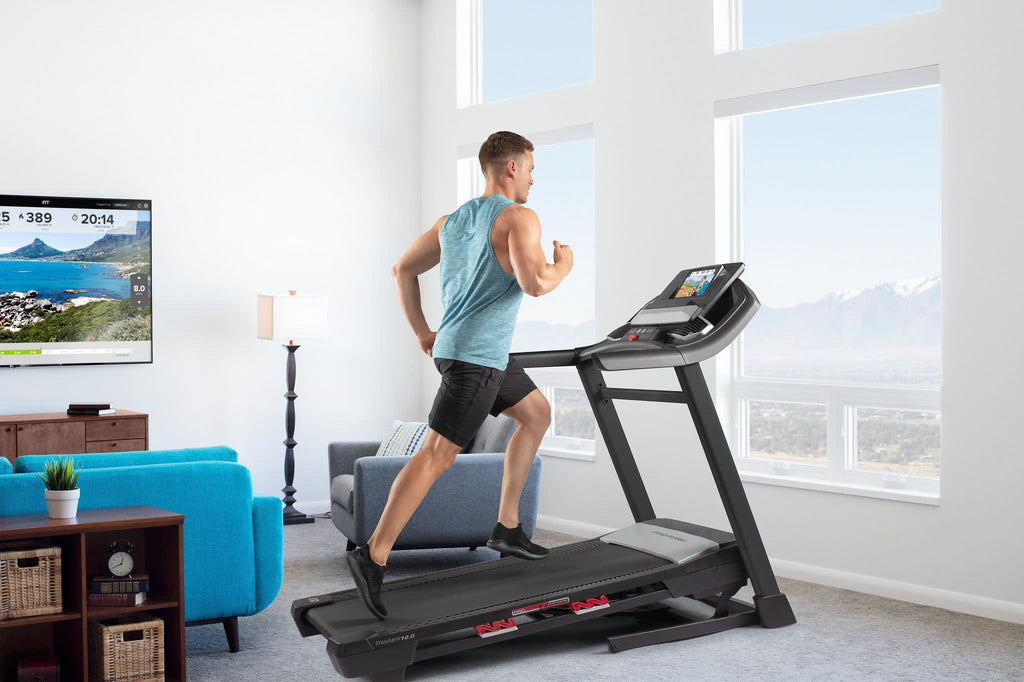 Folding Treadmill with 10” HD Touchscreen H39146
