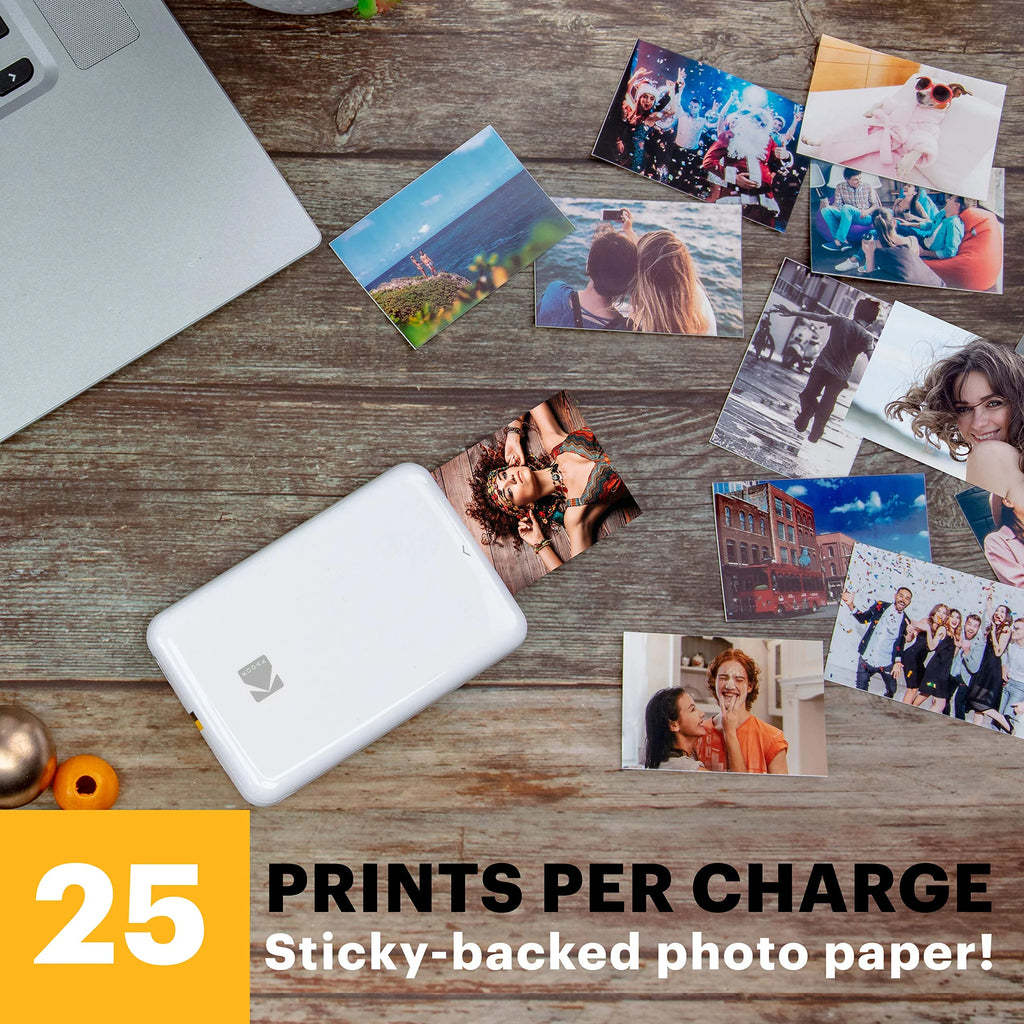 Mobile Instant Photo Printer Go Bundle (White) F8278