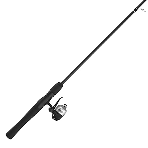 Spincast Reel and 2-Piece Fishing Rod Combo with EVA Handle M43023