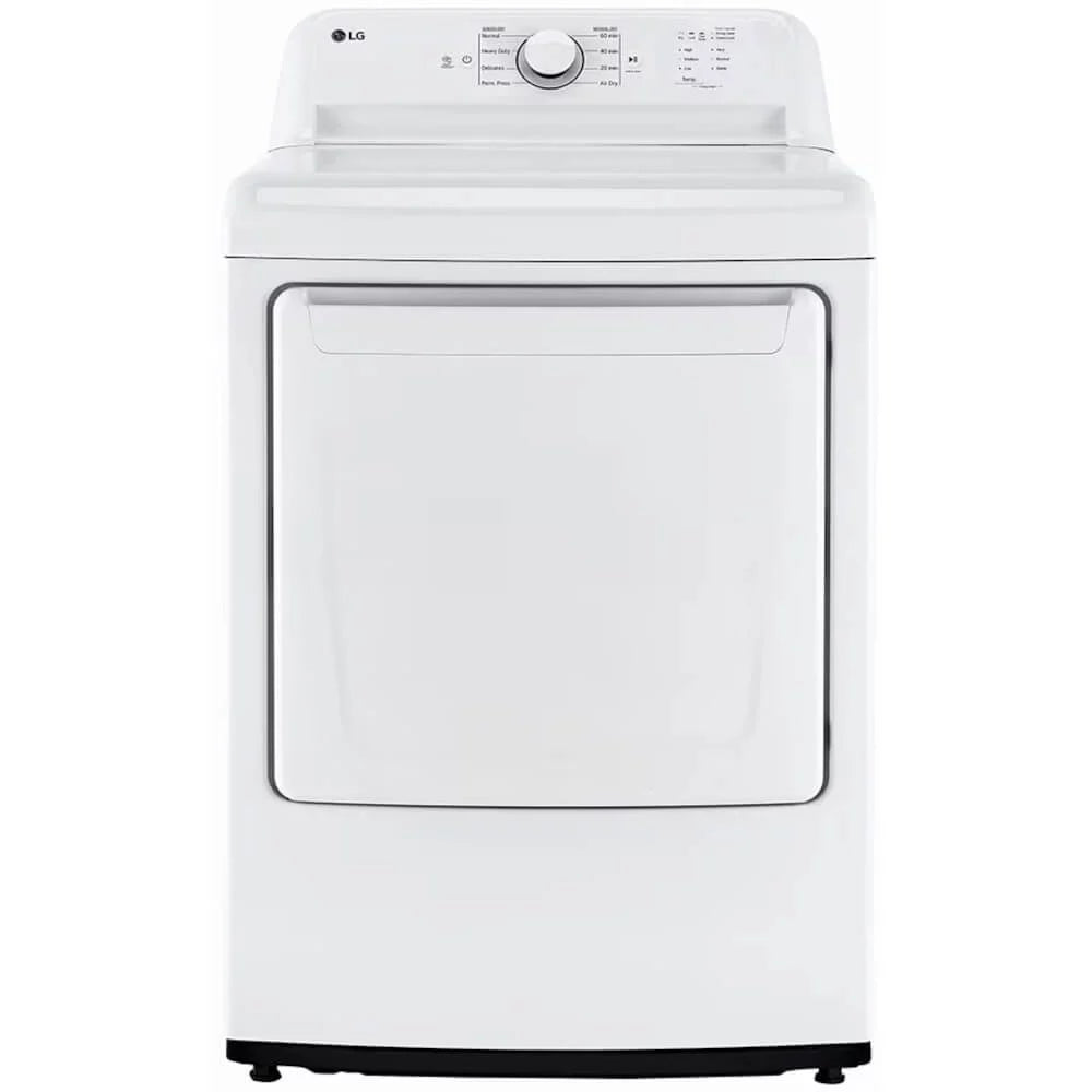White Front Load Electric Dryer A87140