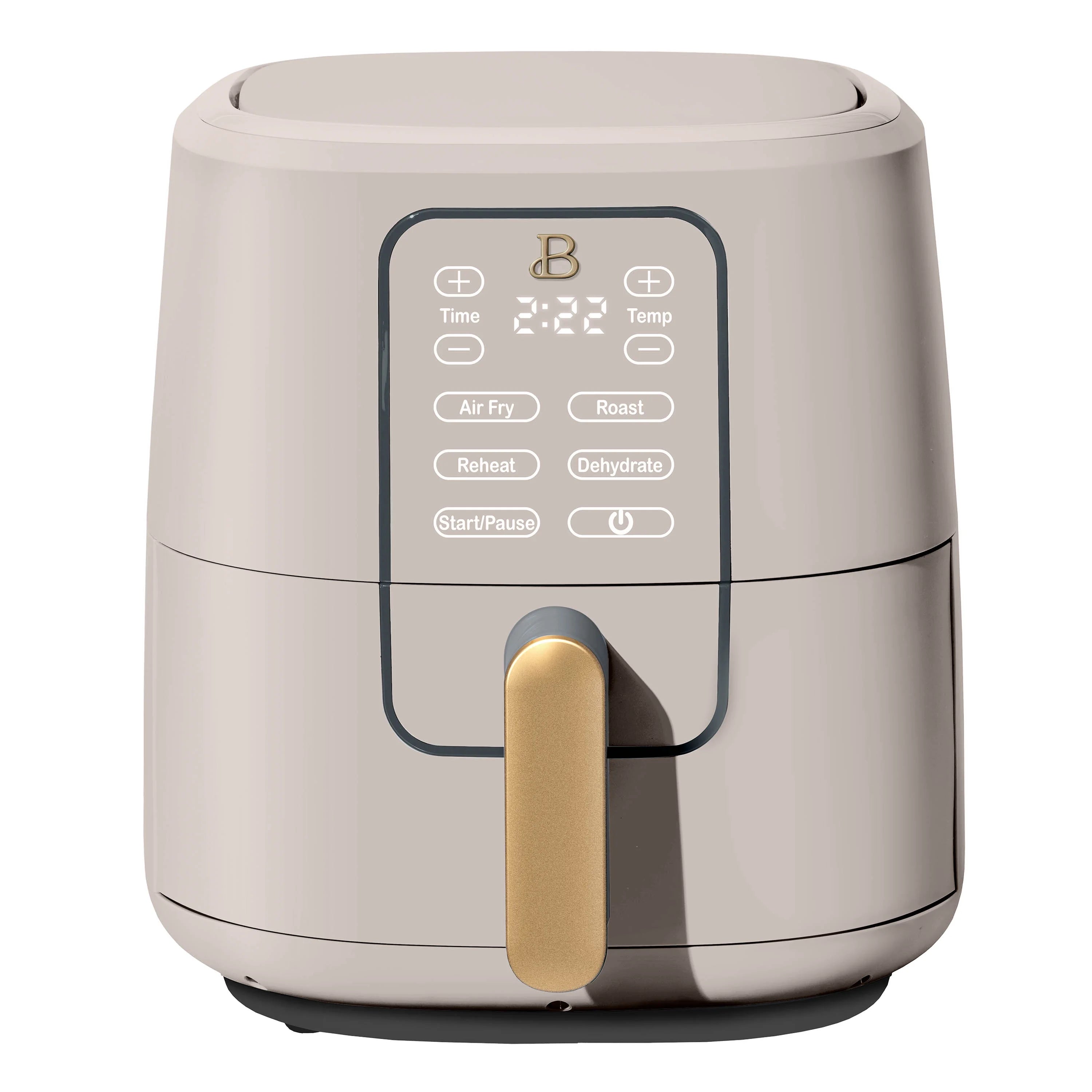 6 Qt Air Fryer with Touch-Activated Display, Porcini Taupe E82755