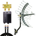 Outdoor Amplified TV Antenna with 50 ft. Coax Cable H90050