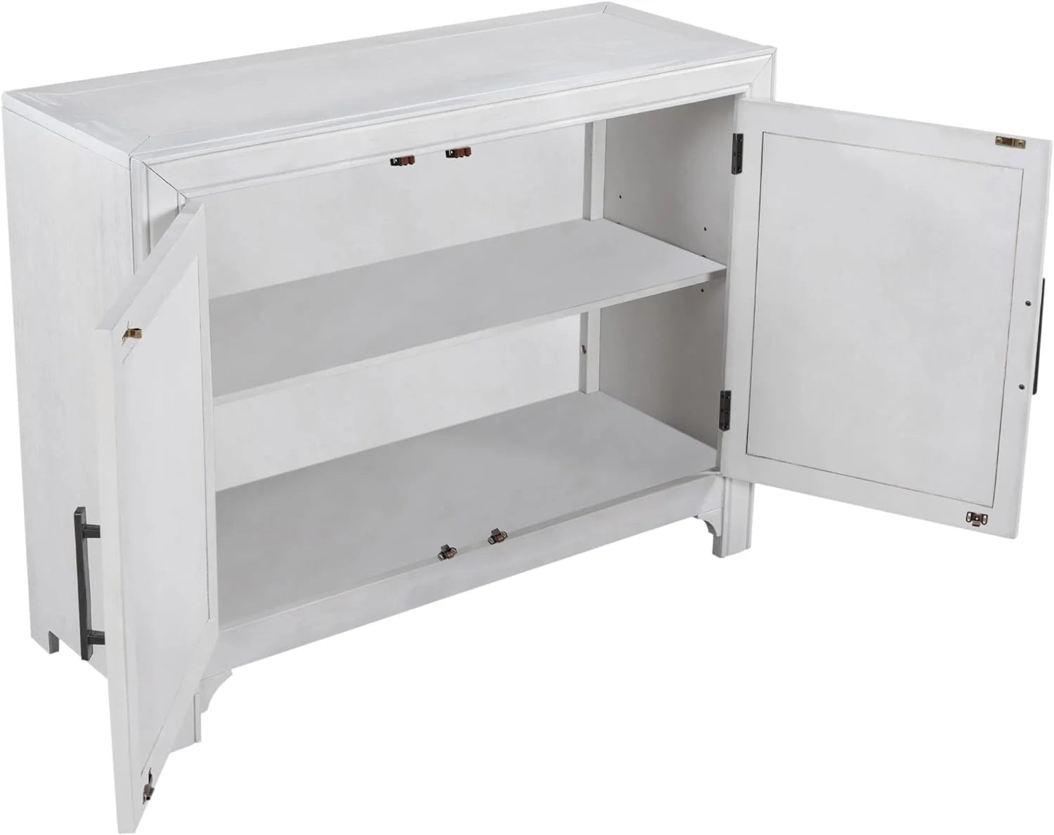 Antique Accent Cabinet with Adjustable Shelves J4541