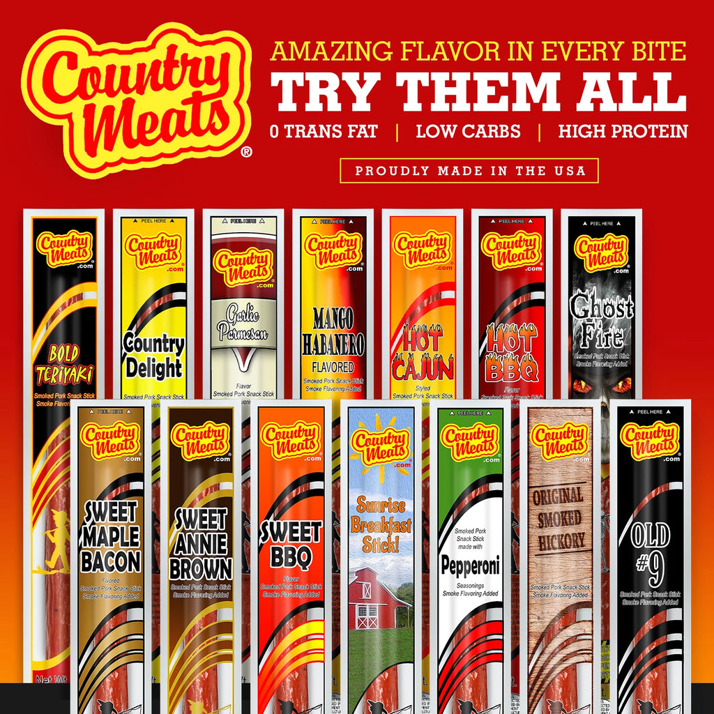 14 Sticks Variety Pack Meat Sticks S810417