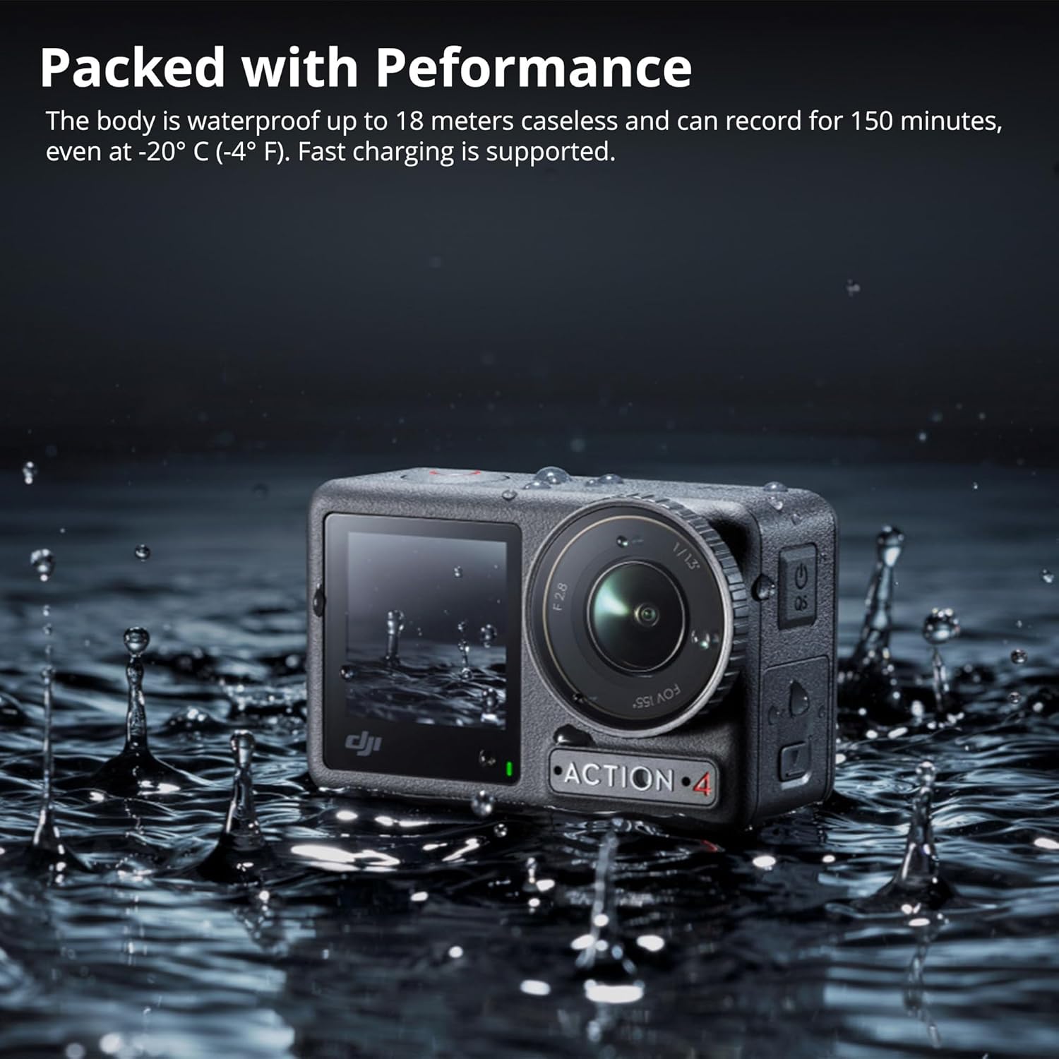 1/1.3 Sensor Waterproof Camera with 50 Piece Accessory Kit I781646