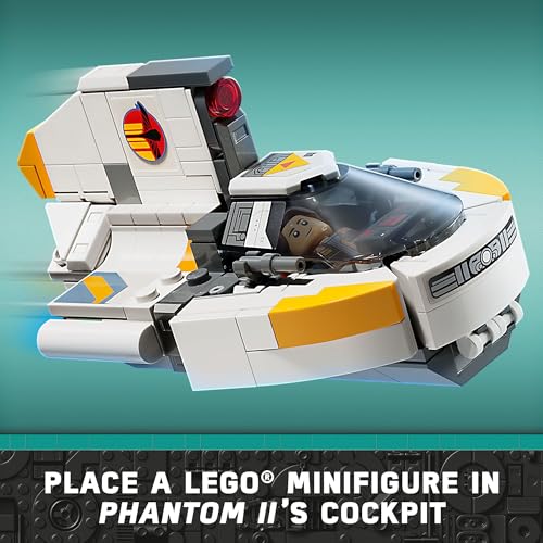 LEGO Star Wars Ghost & Phantom II Playset with 2 Buildable Starships and 5 Figures H654465