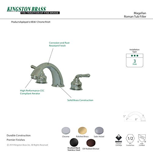 Polished Brass Roman Tub Faucet E660