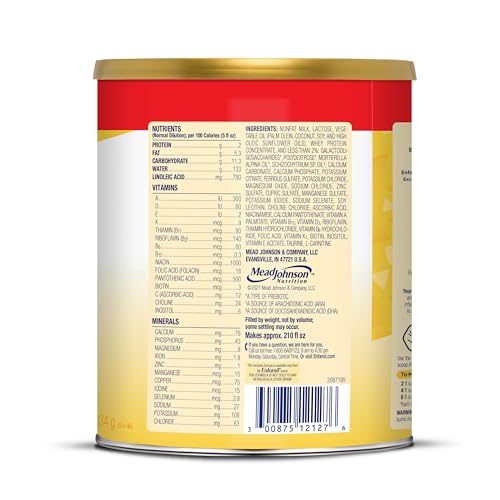 Milk-based Baby Formula Powder Can, 21.1 Oz (Pack of 4) O5301