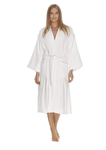Cotton Terry Cloth Bathrobe Q84295
