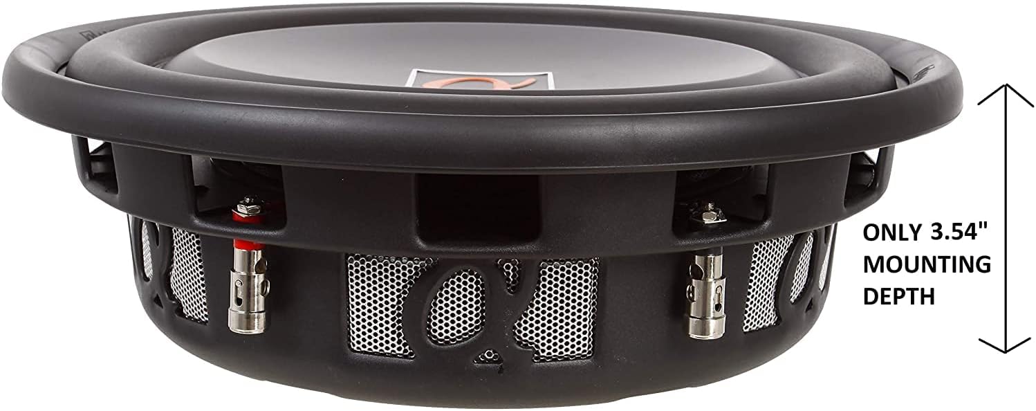 12” 1500 Watts Max 500 Watts RMS Single 4 Ohm Car Subwoofer P655