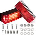2PCS 12V LED Submersible Rectangular Trailer Lights F825