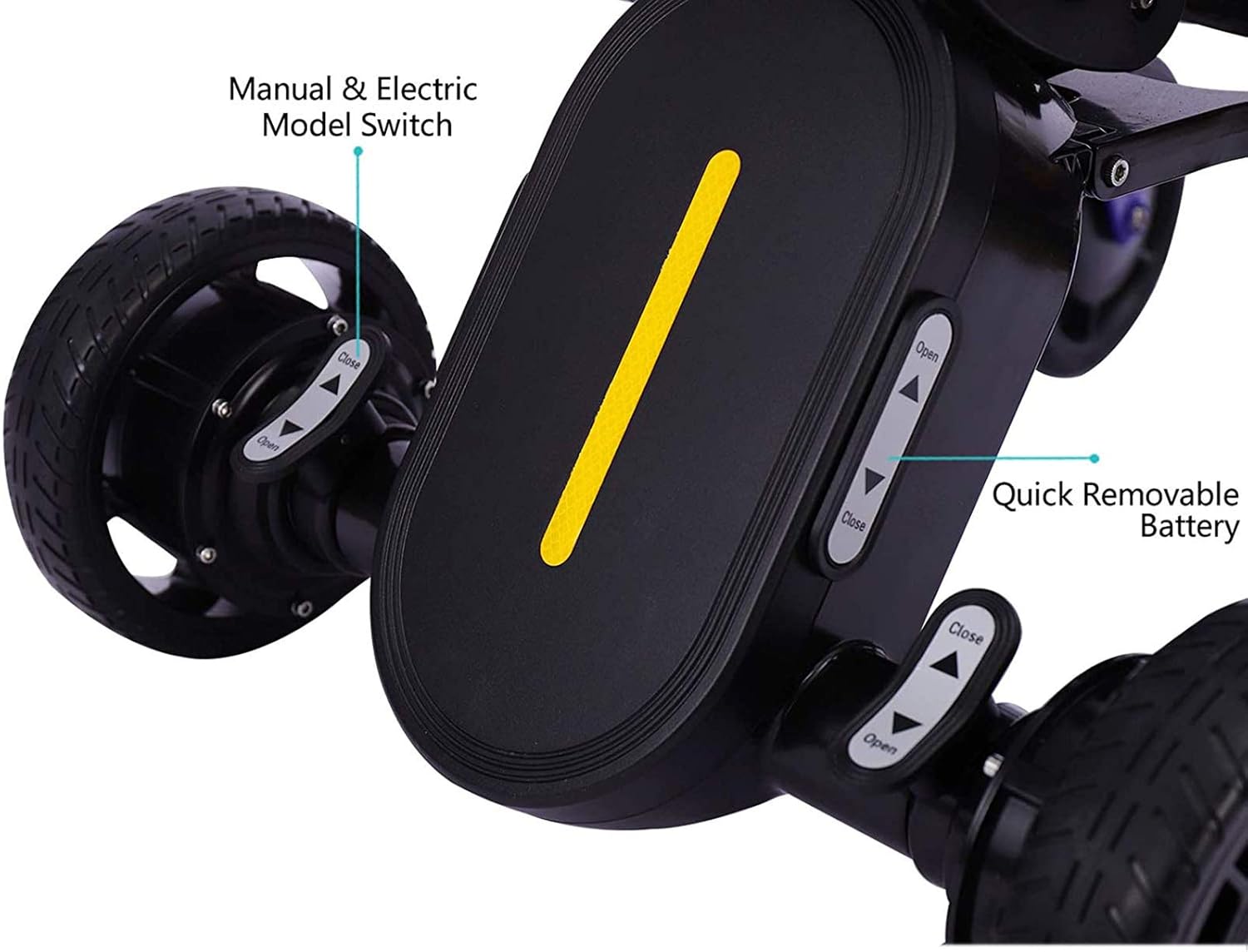 Lightweight Foldable Electric Power Wheelchair K714613