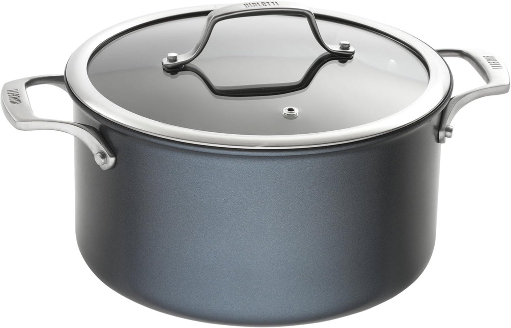 Gray Hard Anodized Nonstick 10-Piece Cookware Set F877586