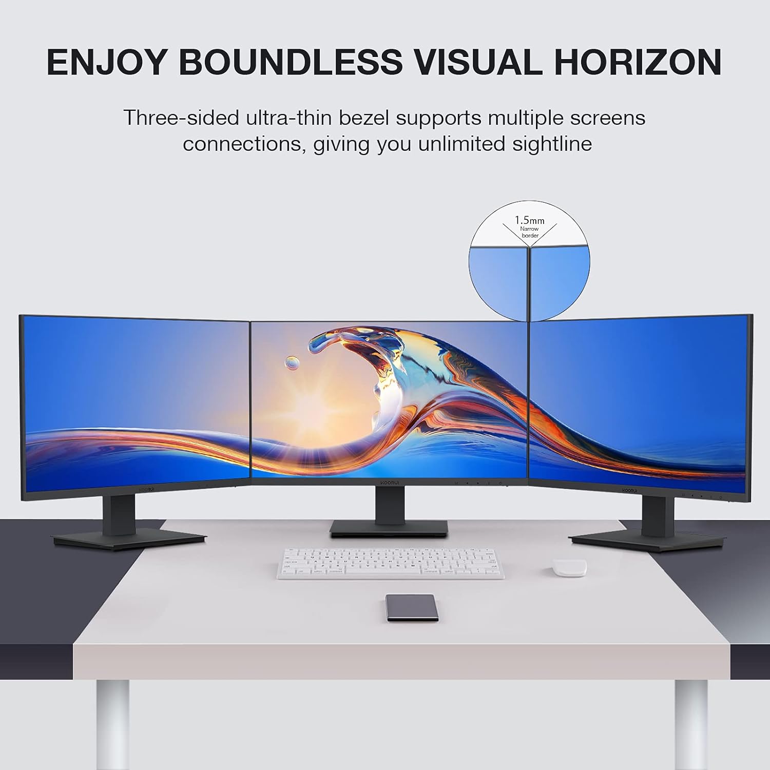 24 inch IPS FHD 1080p 75Hz LED Computer Monitor Y957