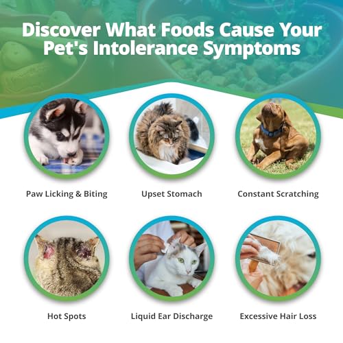 Pet Food Intolerance Test, 272 Items, Hair Analysis D401541