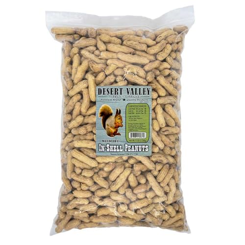 Shell Peanuts Wild Bird and Wildlife Food (5 Pounds) G3402