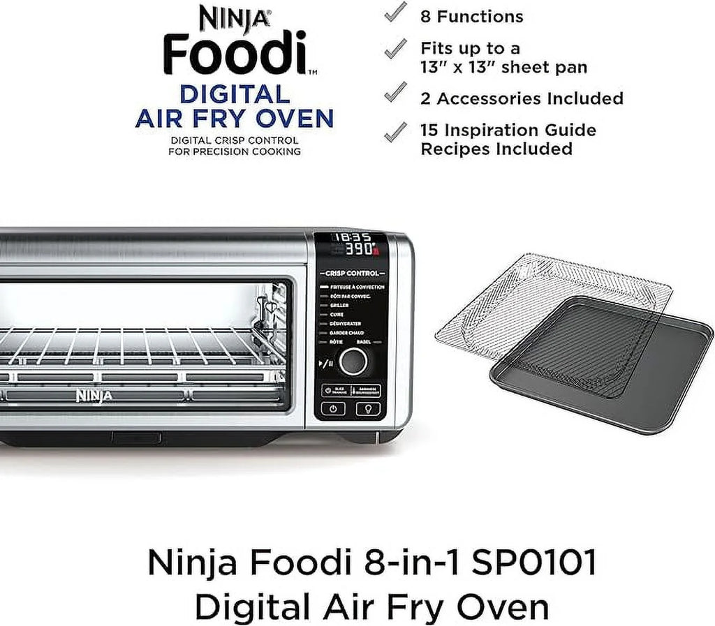 Open Box Air Fryer XL Capacity - Stainless Steel Finish H955818