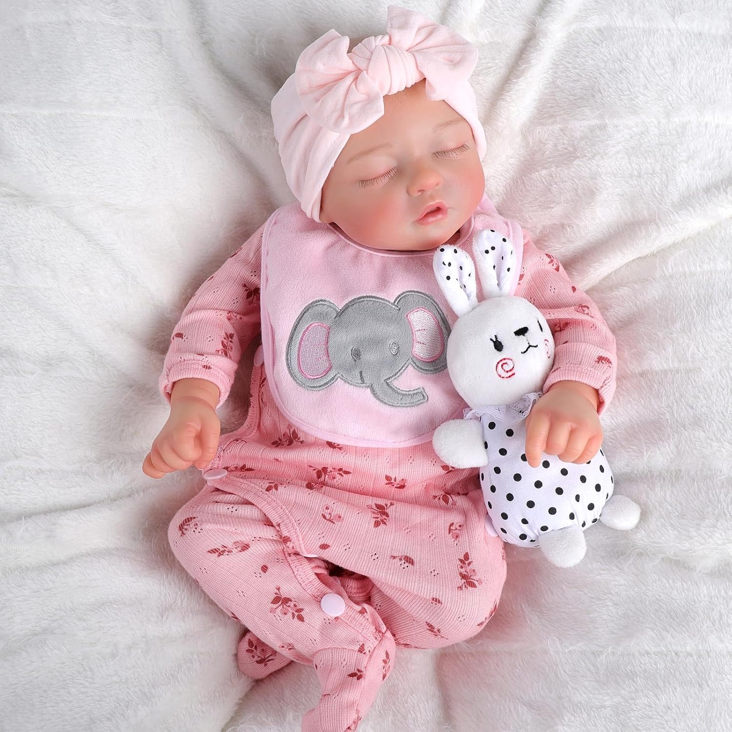 17-Inch Soft Realistic Newborn Baby Dolls V887984