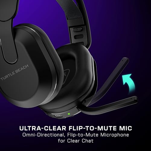 Wireless Gaming Headset with Bluetooth, Memory Foam Cushions, Flip-to-Mute Mic Y924155