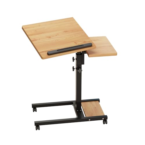 Mobile Adjustable Height Laptop Stand with Wheels J5859