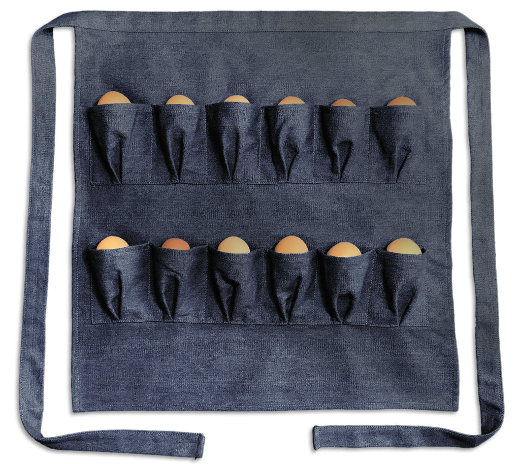 12 Pocket Denim Egg Gathering Apron L37821