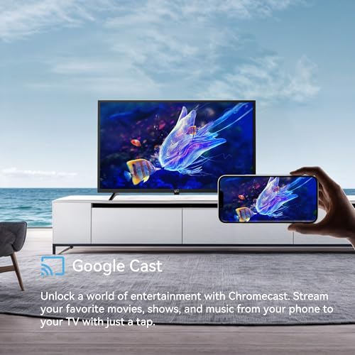 32 Inch 720p HD Flat Screen Smart LED TV with Google Play, Google Cast, WiFi, Bluetooth R83132