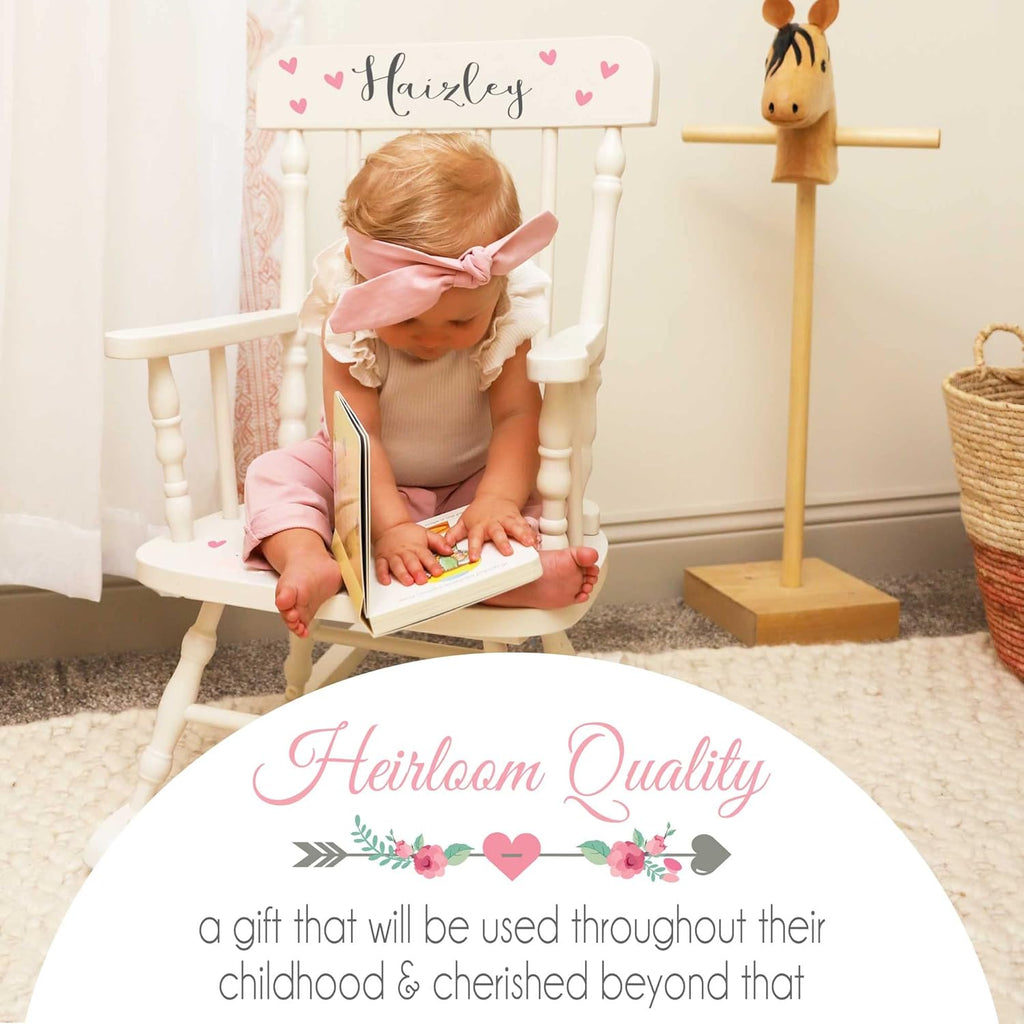 White Rocking Chair R859006