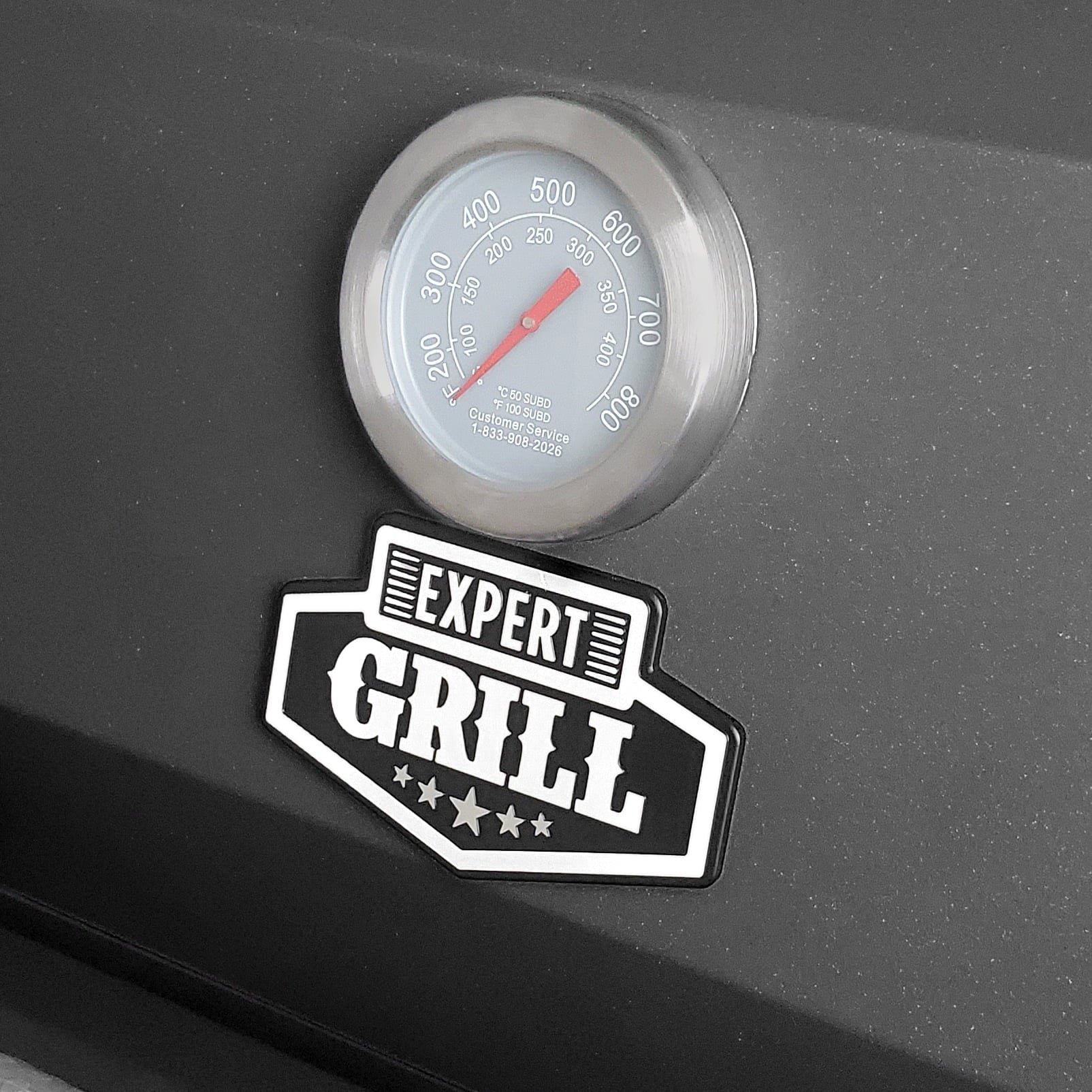 Black 5 Burner Propane Gas Grill and Griddle G255