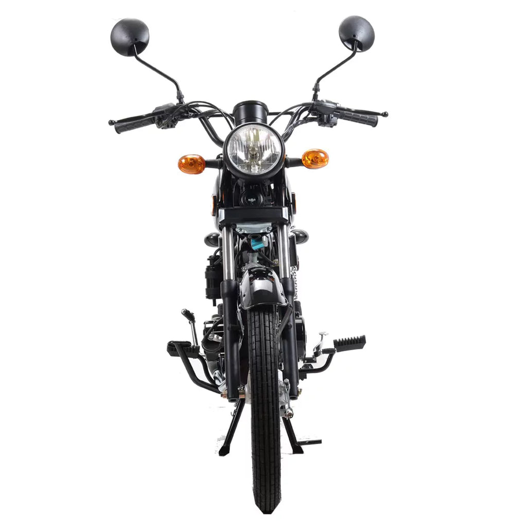 125cc Cafe Cruiser Racer Gas Motorcycle Bike O58275