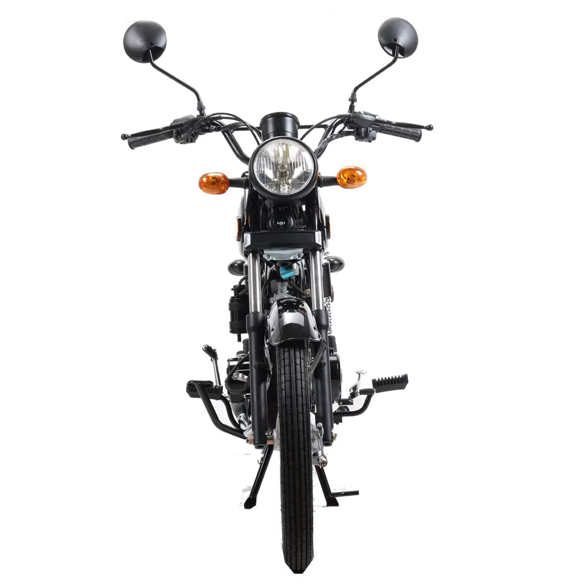 125cc Cafe Cruiser Racer Gas Motorcycle Bike O58275