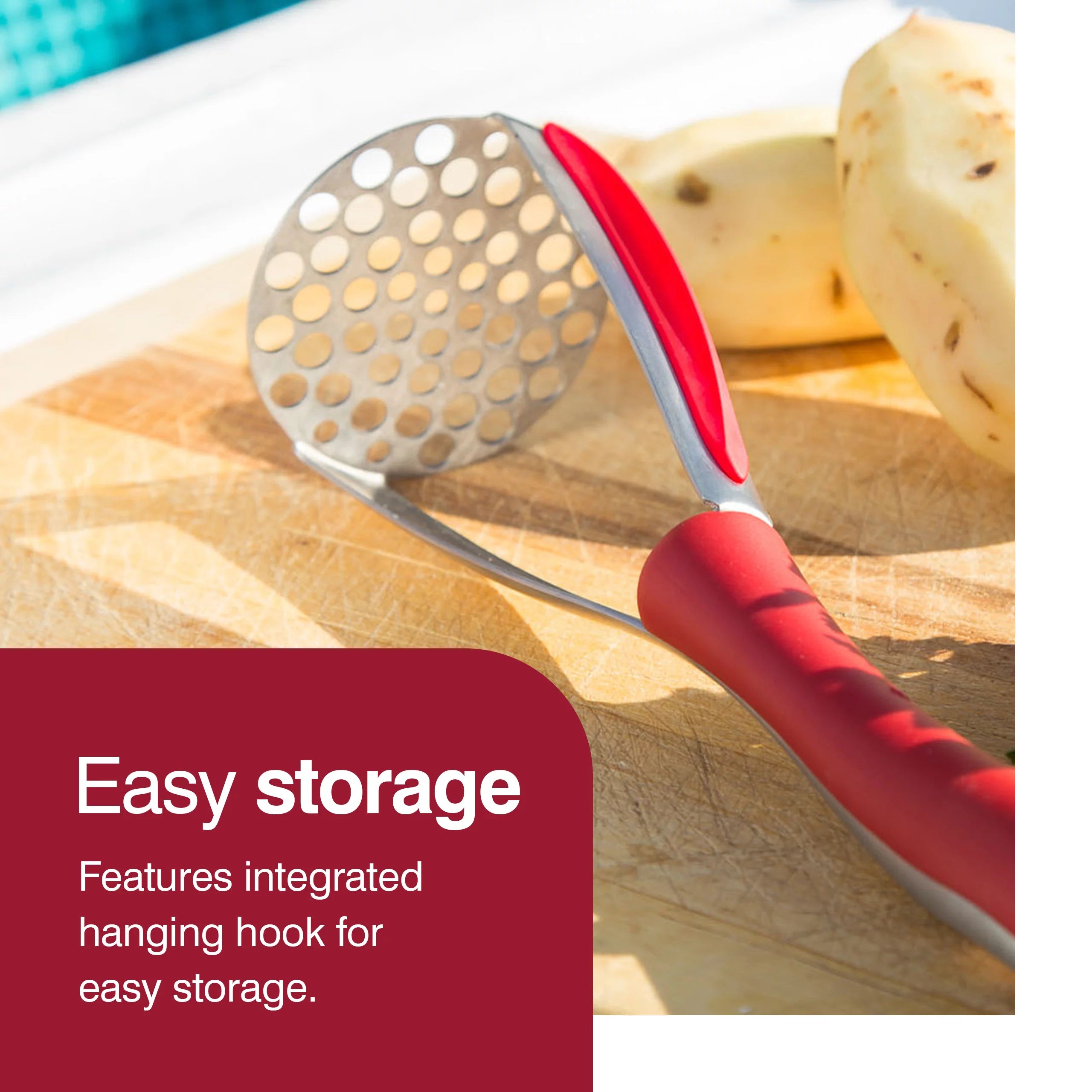 11" Stainless Steel Potato Masher V539