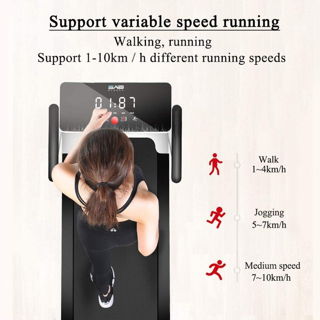 Folding Electric Treadmill with LCD Screen B177