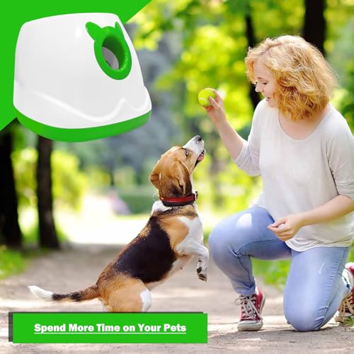 Dog Ball Thrower Launcher with 6 Mini Balls M11108