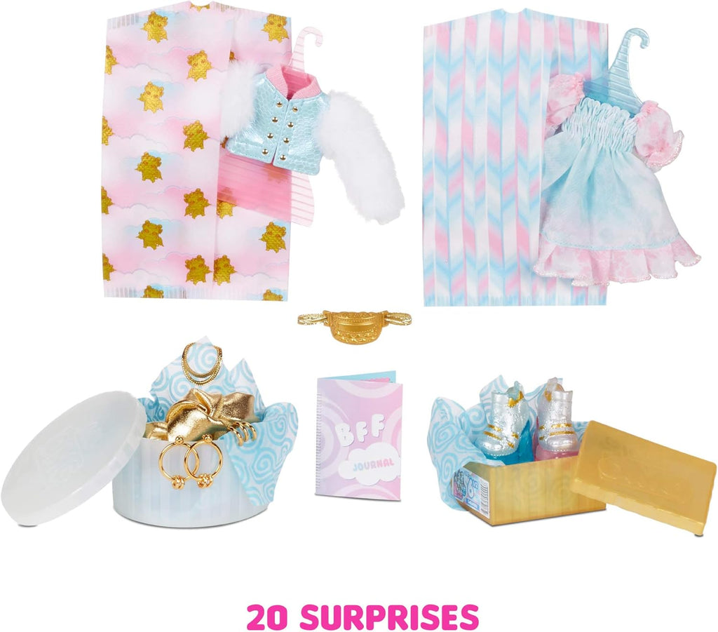 Multicolor Fashion Doll Set with 20 Surprises K220635