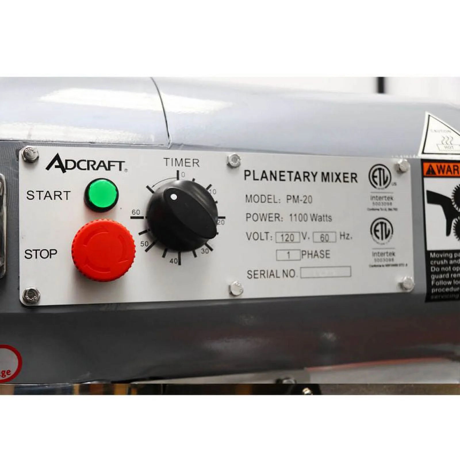 20 qt. Planetary Mixer R305534