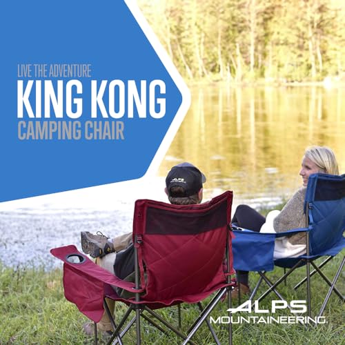 King Kong Camping Chair with Mesh Cup Holders and Pockets K5240