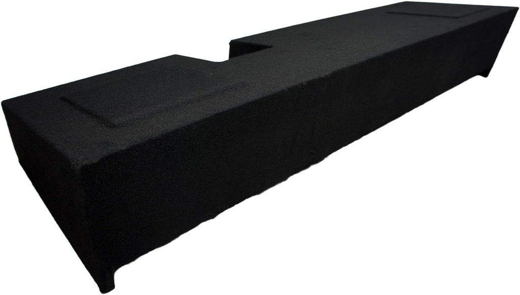 Dual 10" Custom Fit Subwoofer Box Enclosure for Ford F150 Extended Super Cab Truck Q532134