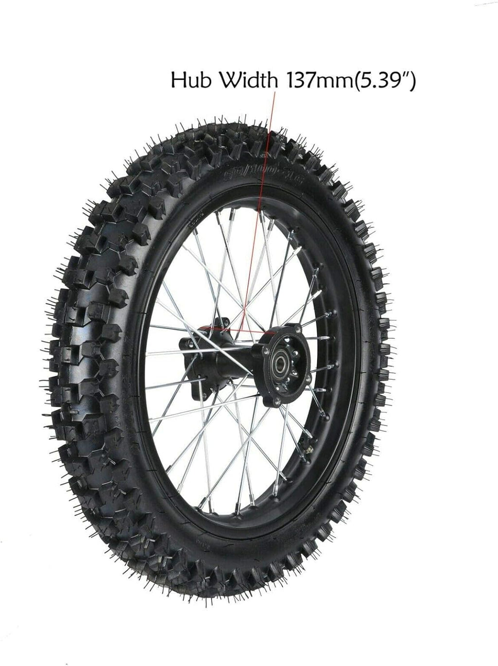 16 inch Rear Wheel Tire Rim with Sprocket for 110cc 125cc 140cc 150cc Dirt Bike L74232