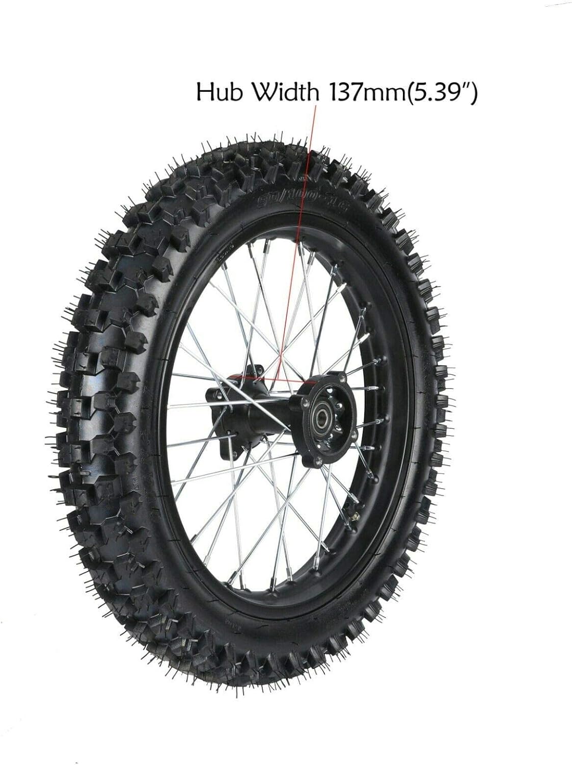 16 inch Rear Wheel Tire Rim with Sprocket for 110cc 125cc 140cc 150cc Dirt Bike L74232