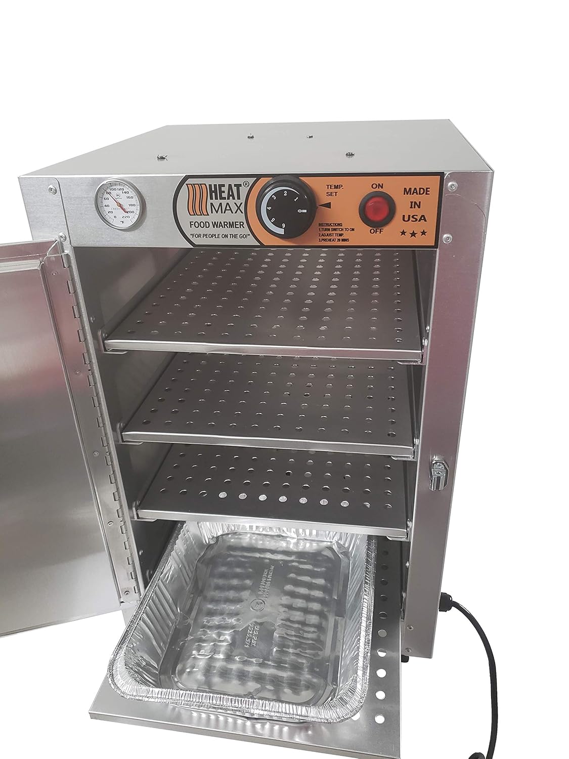16x16x24 Small Hot Box Food Warmer with Interior Shelf Z552244