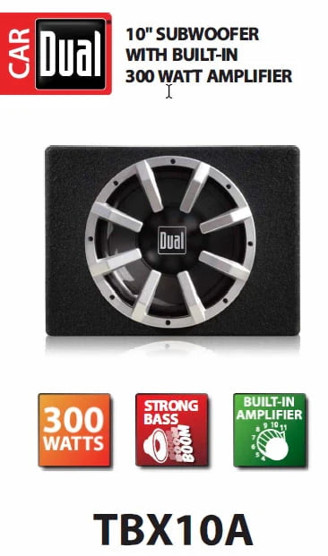 10-inch Enclosed Subwoofer L29761