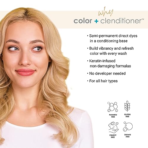 Semi Permanent Hair Color Depositing Conditioner, 12 Fl Oz O9531