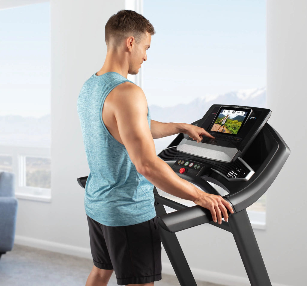 Folding Treadmill with 10” HD Touchscreen H39146
